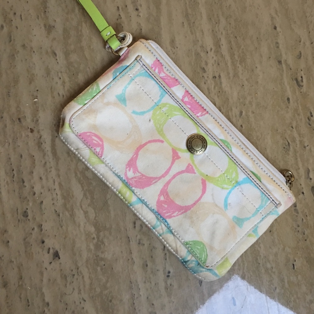 Coach wristlet